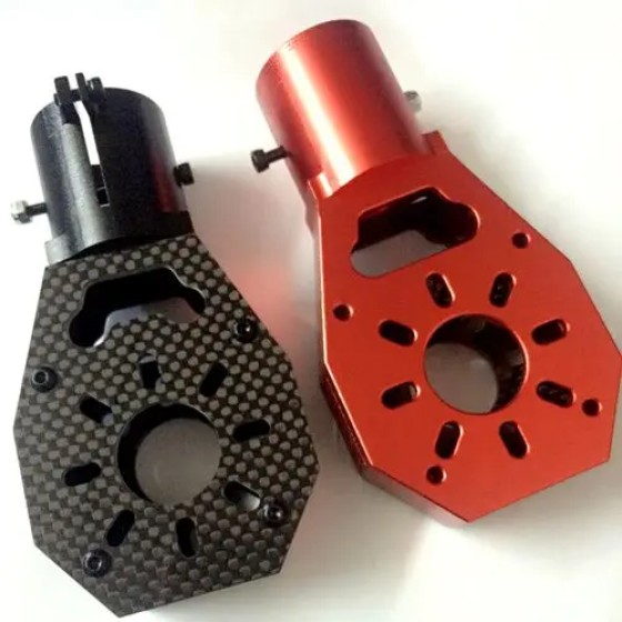 Wholesale Price 30mm CNC Aluminum Plant Protection UAV Motor Mount Holder for Q9XL/8318/U8/810 Brushless Motor DIY Parts-Red